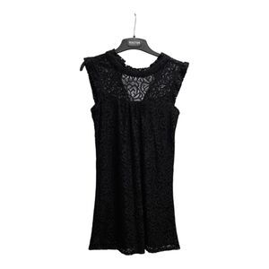 Heart Soul Black Lace Mini Little Black Dress S